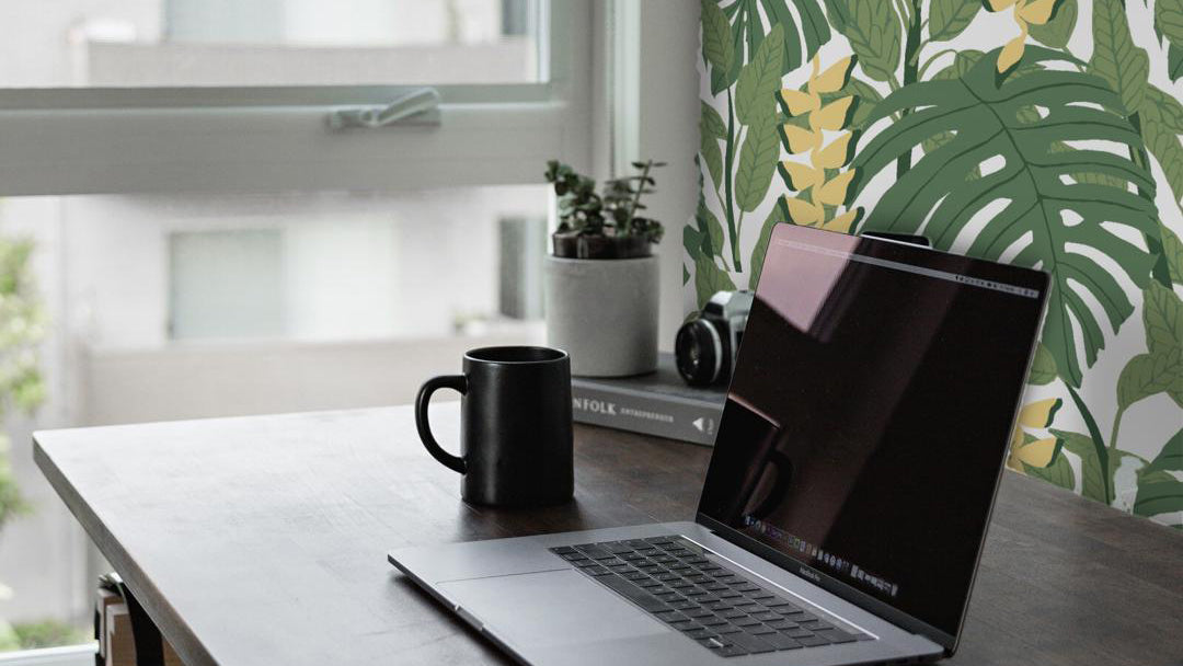 Home Office Space - Trade Your Virtual Backgrounds for Real Ones