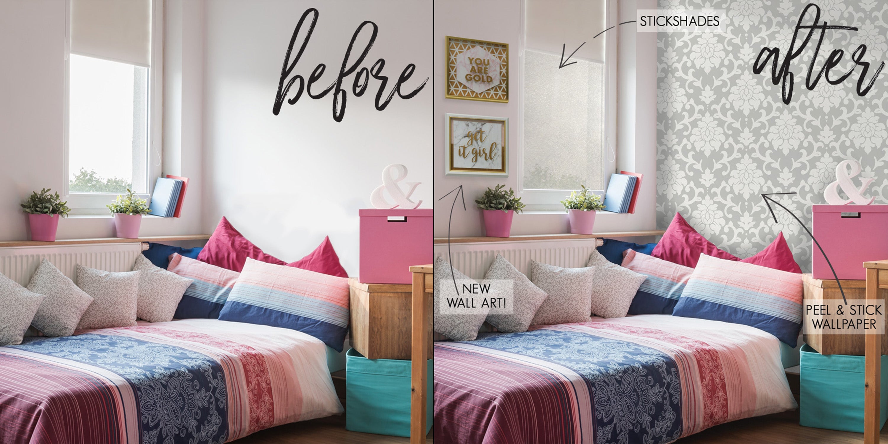 Makeover Your Dorm Room in 3 Easy Steps