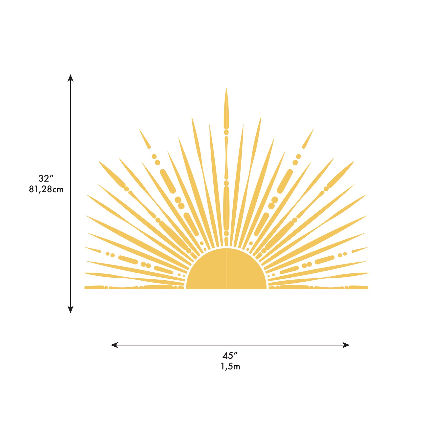 Sunrise Wall Decals Wall Decals RoomMates Decor   