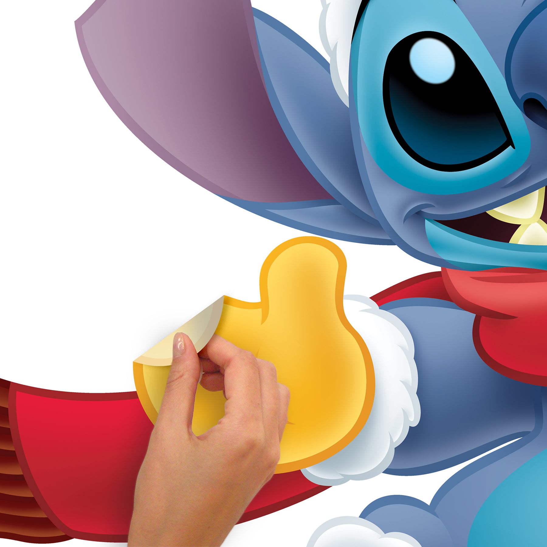 Disney Santa Stitch Wall Decals Wall Decals RoomMates Decor   