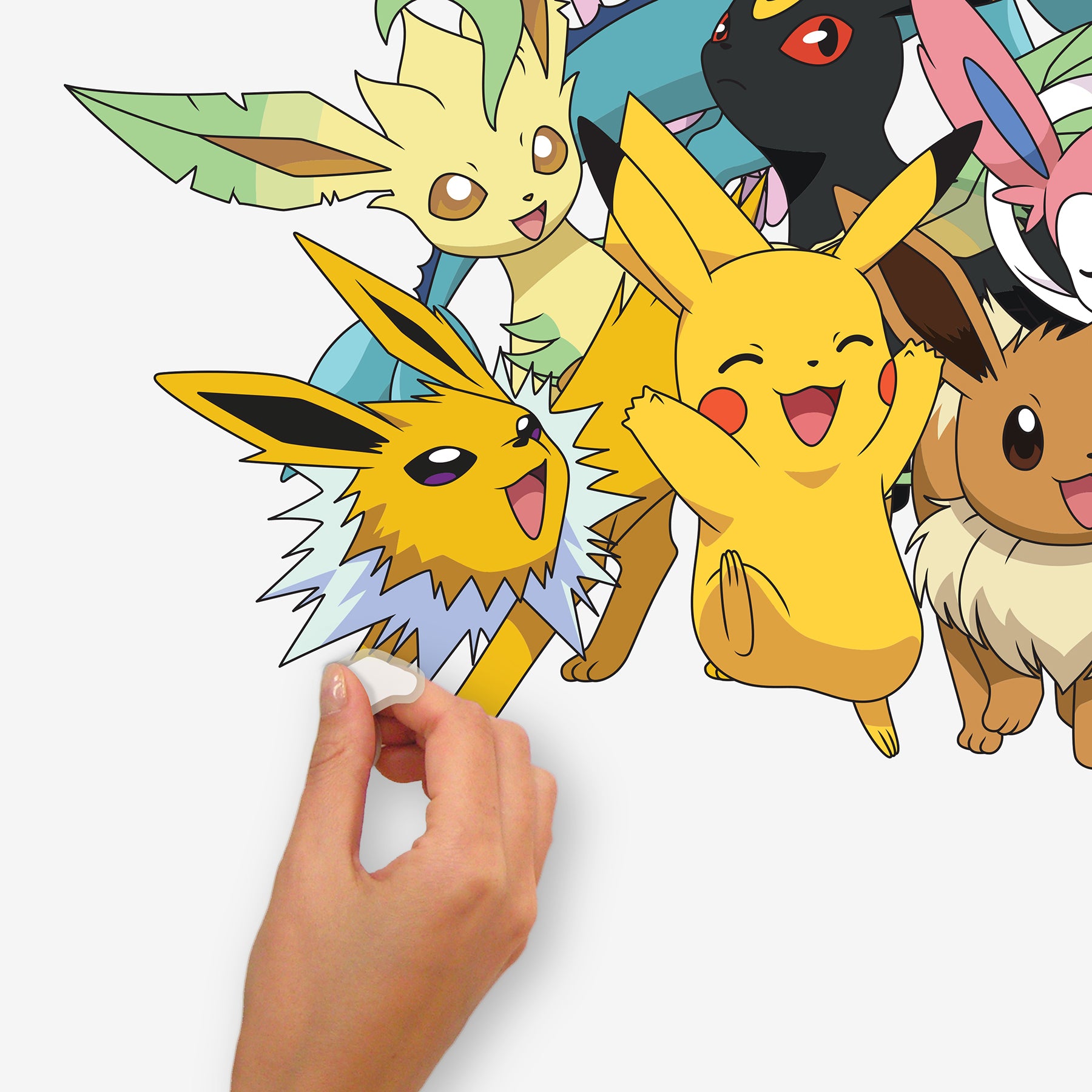 Pokemon Eevee Evolutions Wall Decals Wall Decals RoomMates