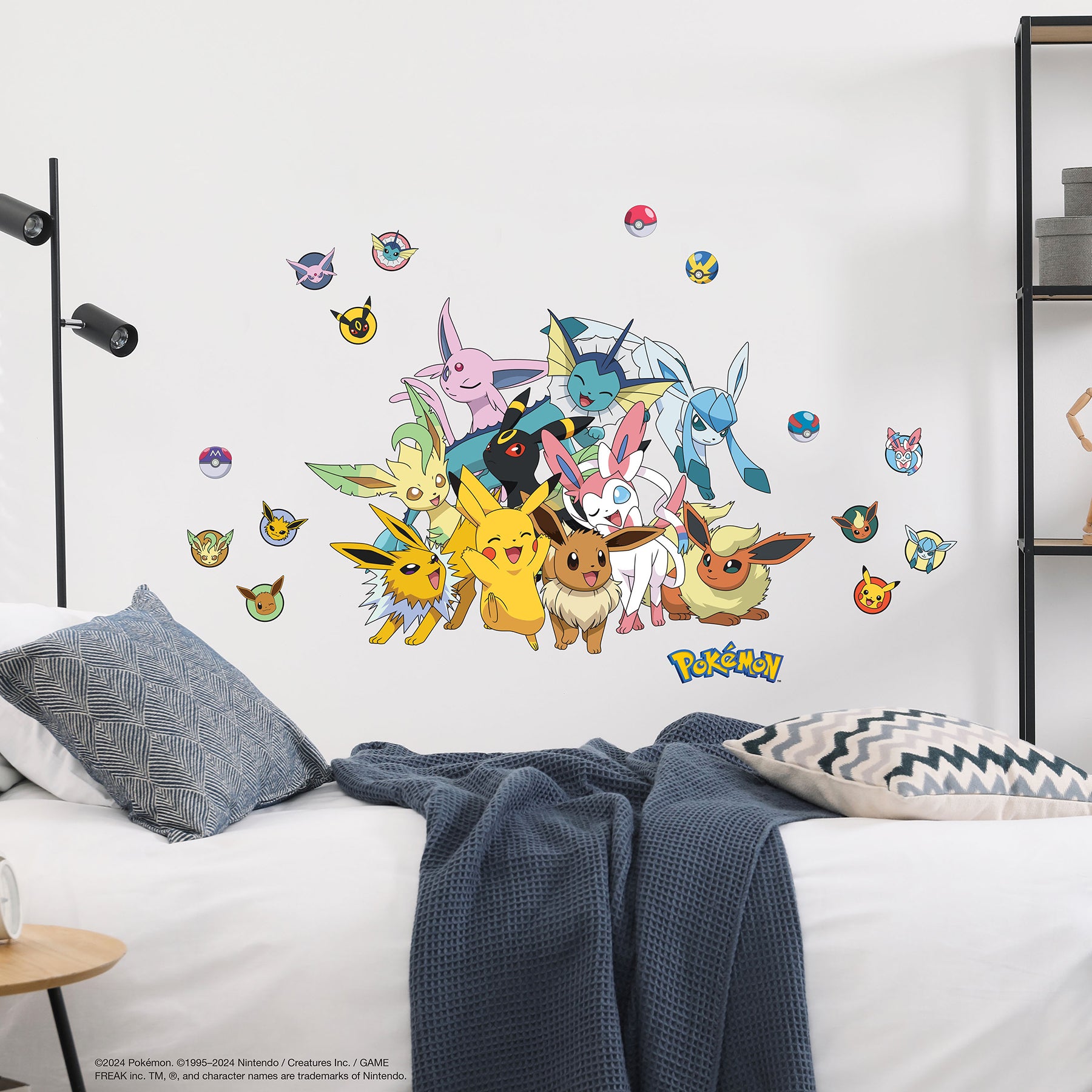 Pokemon Eevee Evolutions Wall Decals Wall Decals RoomMates