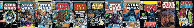 Star Wars Comic Books Peel & Stick Wallpaper Border Peel and Stick Borders RoomMates   