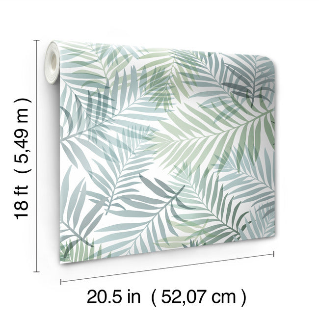 Tropical Vibe Peel & Stick Wallpaper Peel and Stick Wallpaper RoomMates   