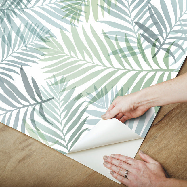 Tropical Vibe Peel & Stick Wallpaper Peel and Stick Wallpaper RoomMates   