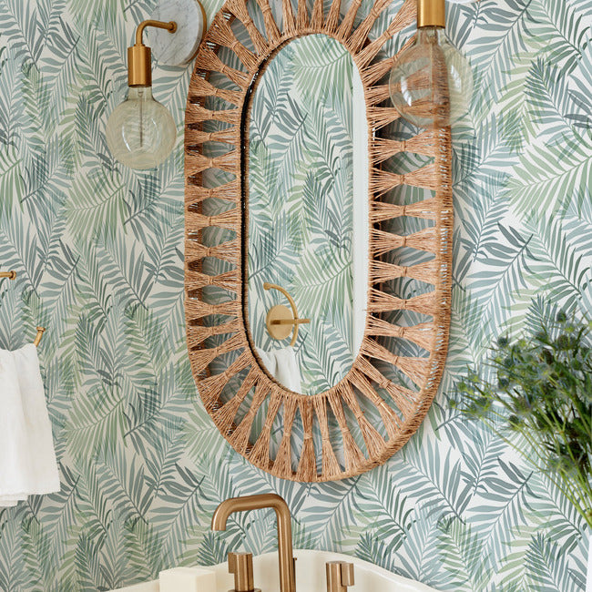Tropical Vibe Peel & Stick Wallpaper Peel and Stick Wallpaper RoomMates   