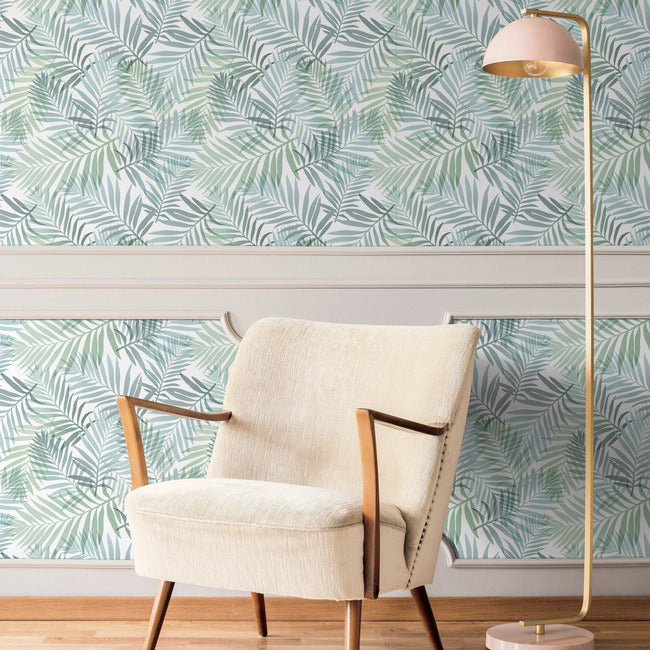 Tropical Vibe Peel & Stick Wallpaper Peel and Stick Wallpaper RoomMates   