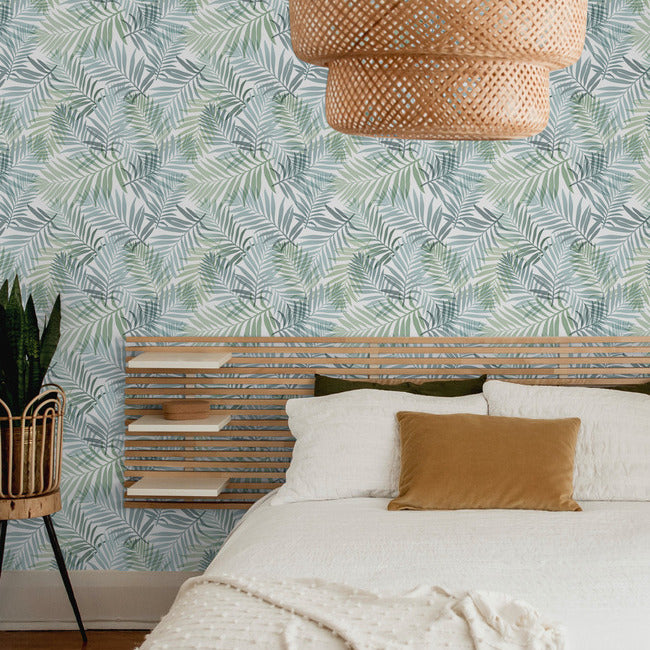 Tropical Vibe Peel & Stick Wallpaper Peel and Stick Wallpaper RoomMates   