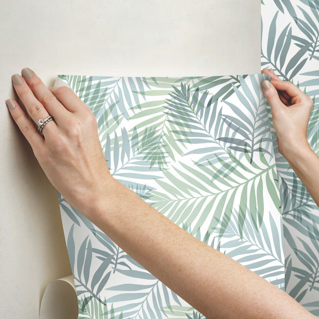 Tropical Vibe Peel & Stick Wallpaper Peel and Stick Wallpaper RoomMates   
