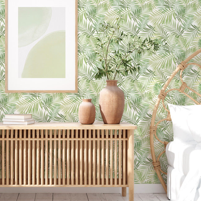 Tropical Vibe Peel & Stick Wallpaper Peel and Stick Wallpaper RoomMates   