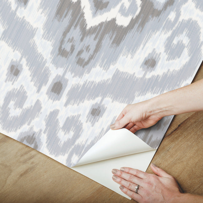 Bohemian Ikat Peel & Stick Wallpaper Peel and Stick Wallpaper RoomMates   