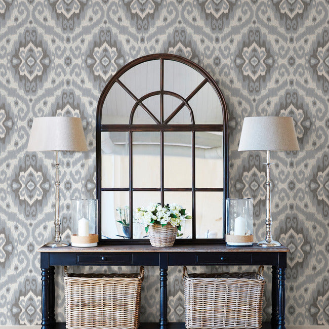 Bohemian Ikat Peel & Stick Wallpaper Peel and Stick Wallpaper RoomMates   