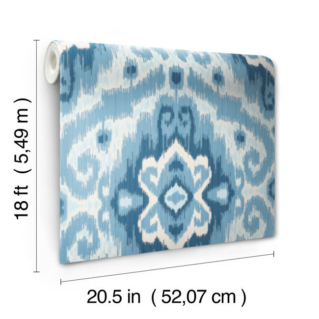 Bohemian Ikat Peel & Stick Wallpaper Peel and Stick Wallpaper RoomMates   