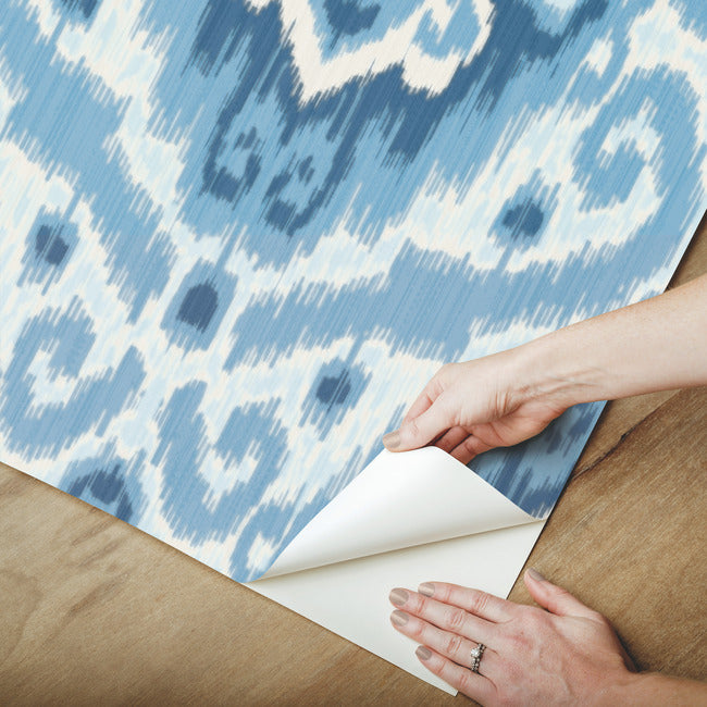 Bohemian Ikat Peel & Stick Wallpaper Peel and Stick Wallpaper RoomMates   