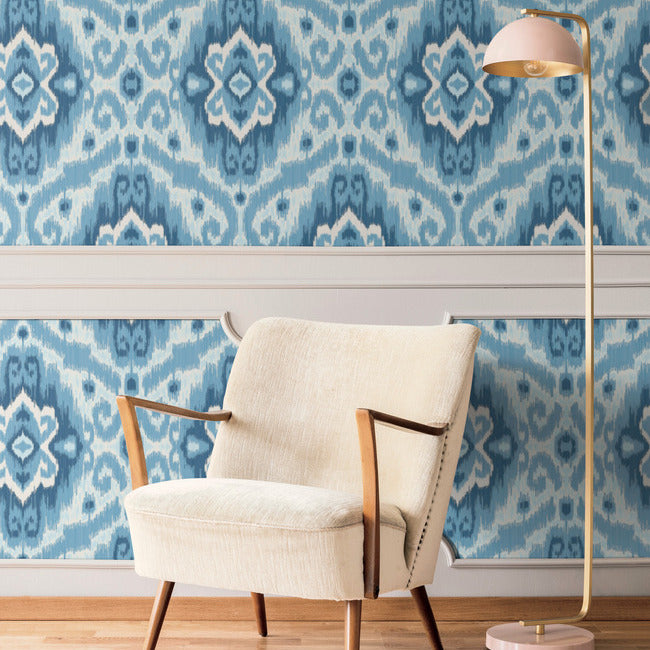 Bohemian Ikat Peel & Stick Wallpaper Peel and Stick Wallpaper RoomMates   