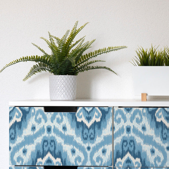 Bohemian Ikat Peel & Stick Wallpaper Peel and Stick Wallpaper RoomMates   