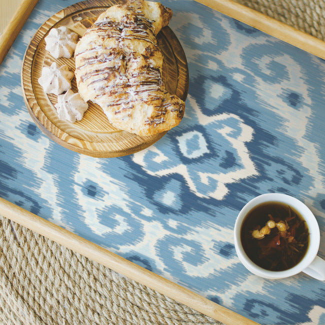 Bohemian Ikat Peel & Stick Wallpaper Peel and Stick Wallpaper RoomMates   