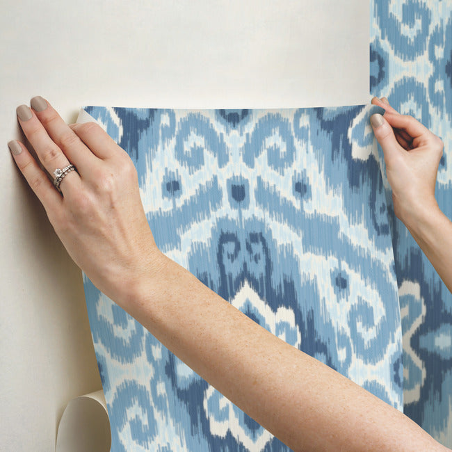 Bohemian Ikat Peel & Stick Wallpaper Peel and Stick Wallpaper RoomMates   