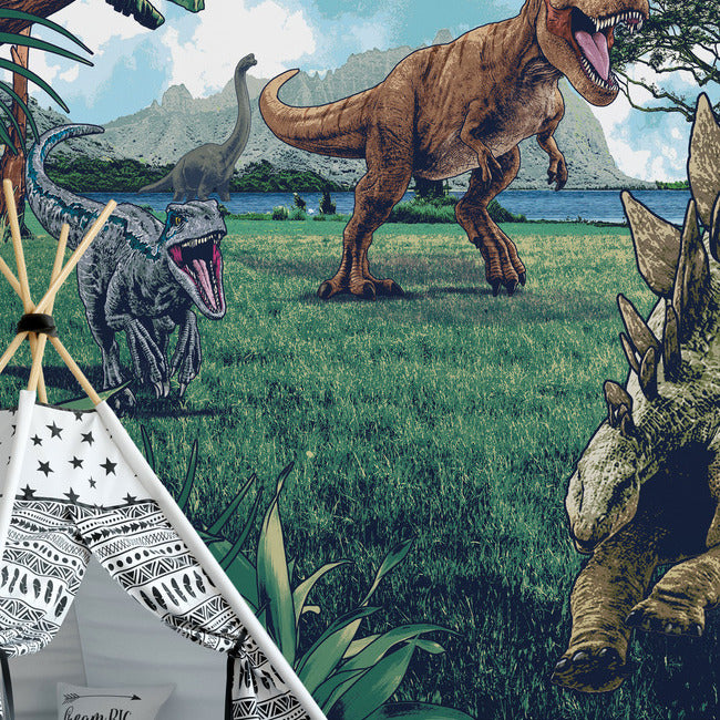 Jurassic Park Peel & Stick Mural Wall Murals RoomMates   