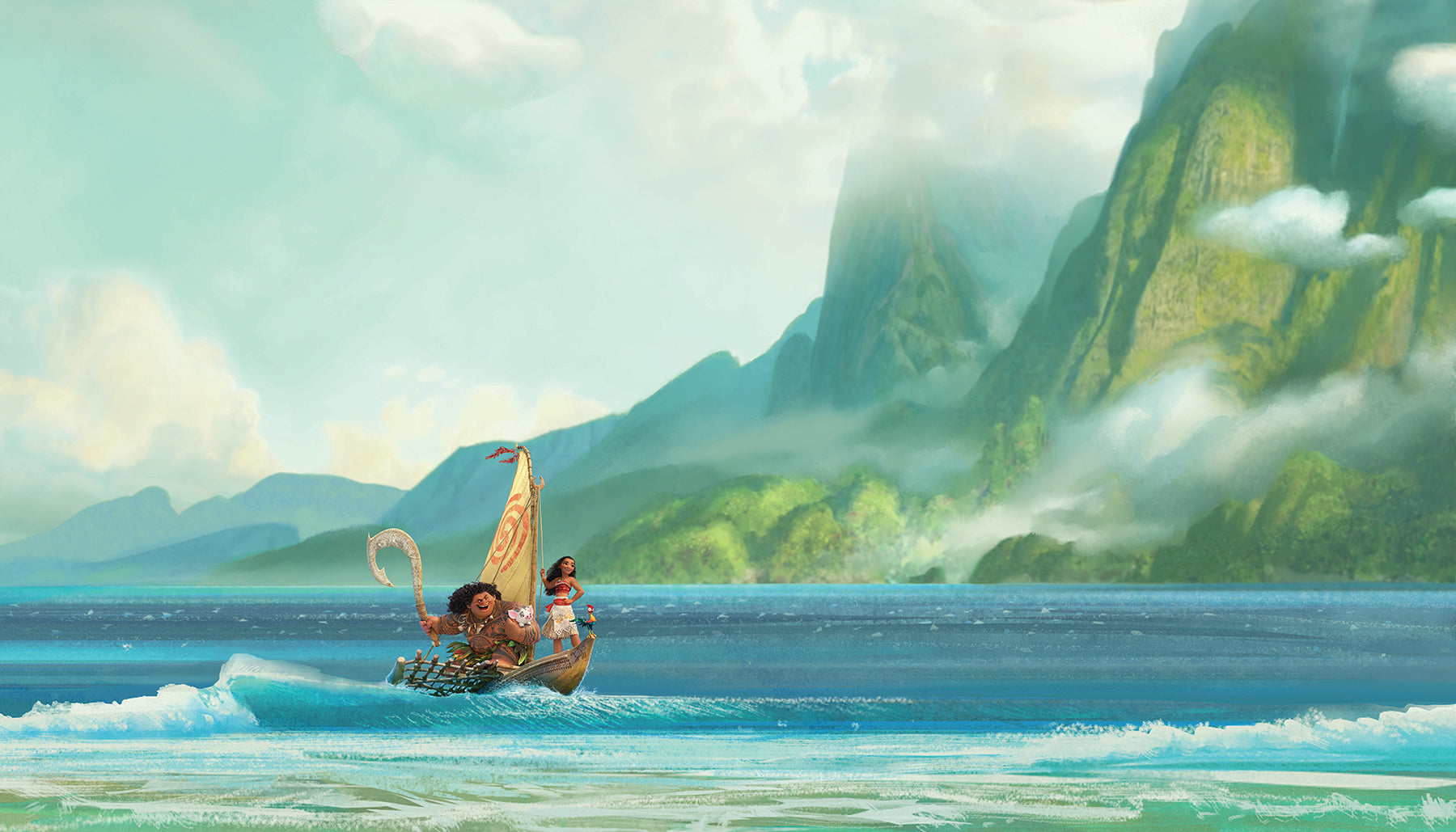 Moana Peel & Stick Wall Mural Wall Murals RoomMates Decor   
