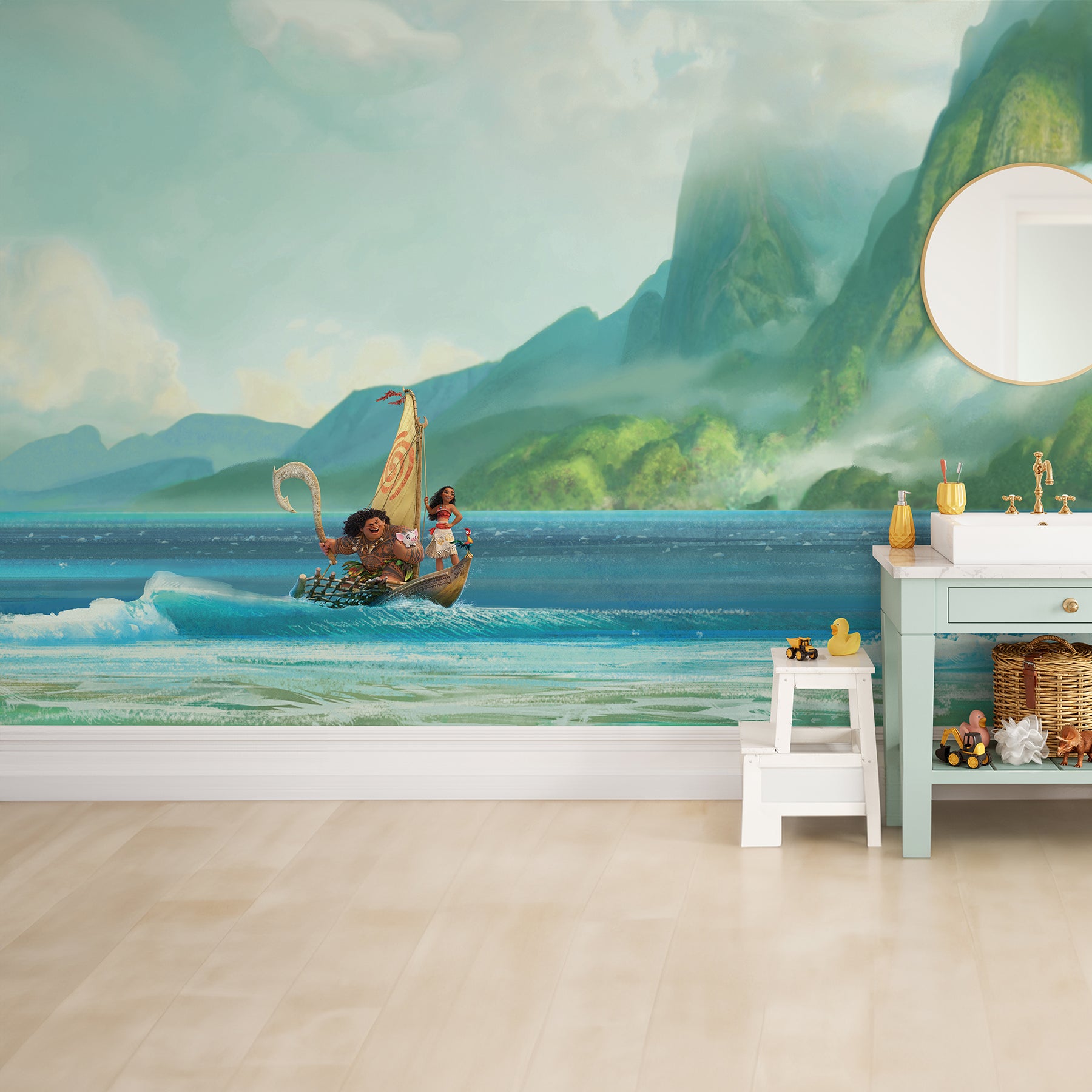 Moana Peel & Stick Wall Mural Wall Murals RoomMates Decor   
