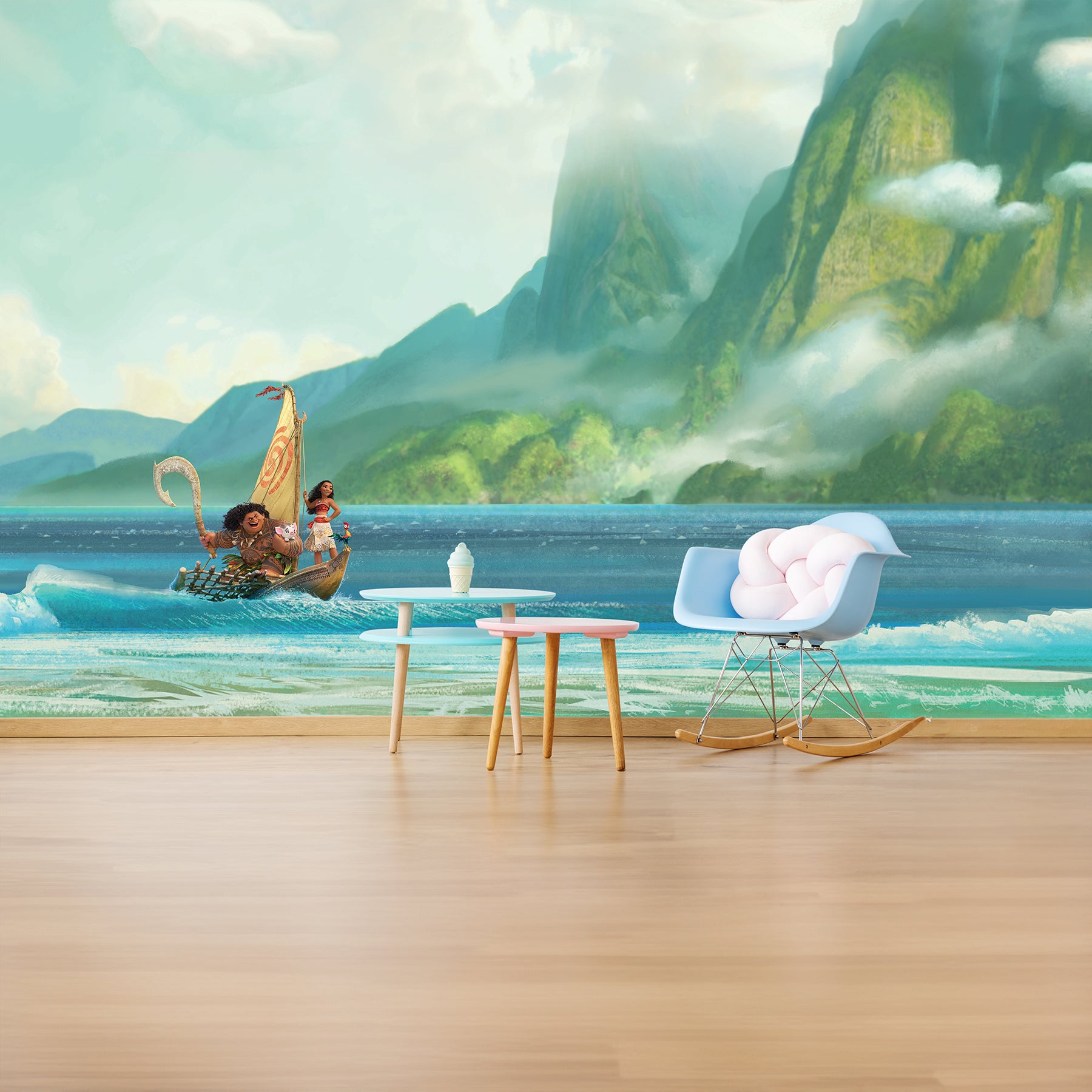 Moana Peel & Stick Wall Mural Wall Murals RoomMates Decor   