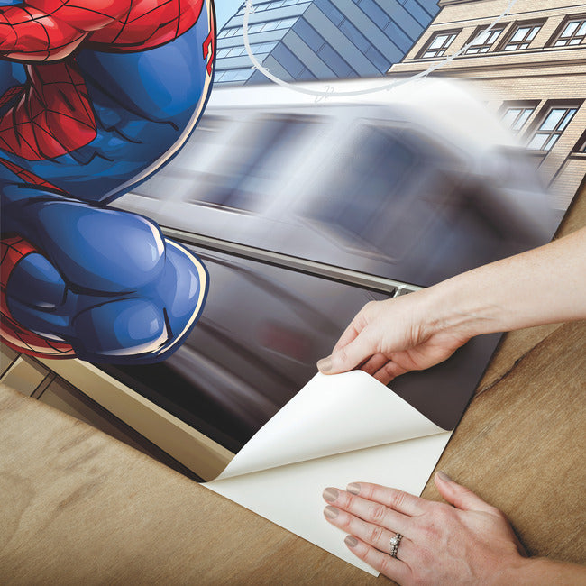 Marvel Spider-Man Peel & Stick Wallpaper Mural Wall Murals RoomMates   