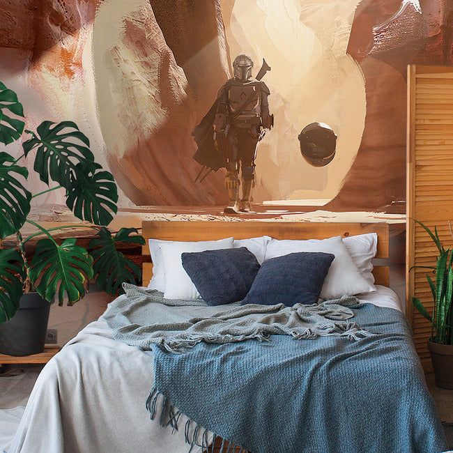 Star Wars: The Mandalorian Peel & Stick Wall Mural Wall Murals RoomMates   