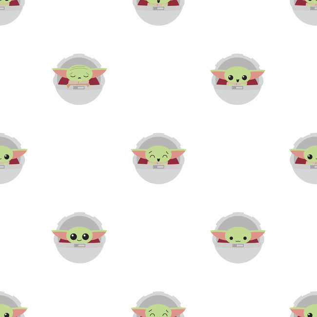 Grogu Peel & Stick Wallpaper Peel and Stick Wallpaper RoomMates Roll  