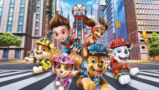 Paw Patrol The Movie Peel And Stick Mural Wall Murals RoomMates   