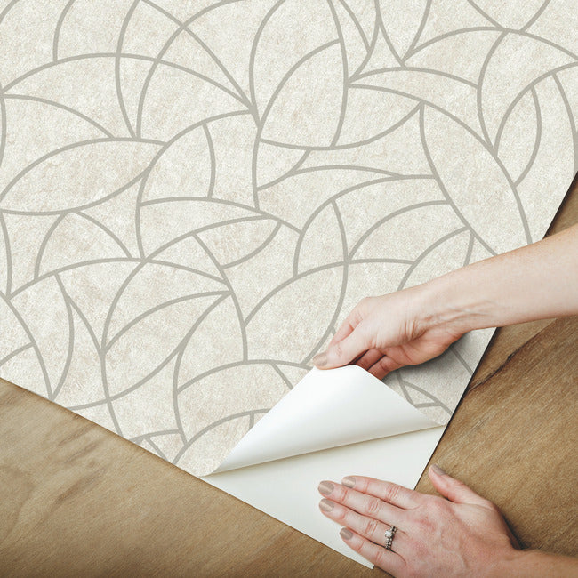 Modern Crescent Moon Peel & Stick Wallpaper Peel and Stick Wallpaper RoomMates   