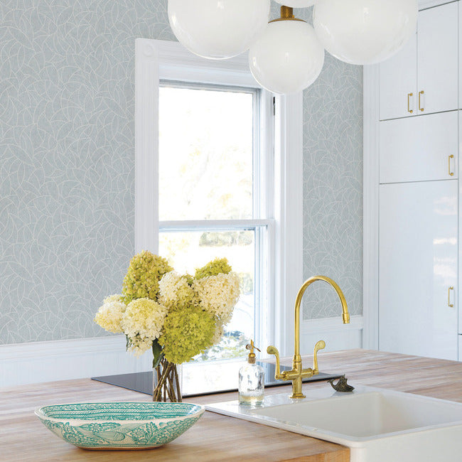 Modern Crescent Moon Peel & Stick Wallpaper Peel and Stick Wallpaper RoomMates   