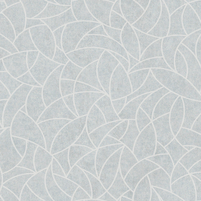 Modern Crescent Moon Peel & Stick Wallpaper Peel and Stick Wallpaper RoomMates Roll Frosty Blue 