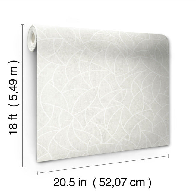 Modern Crescent Moon Peel & Stick Wallpaper Peel and Stick Wallpaper RoomMates   