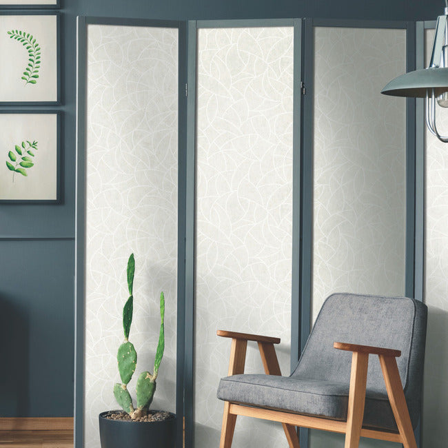 Modern Crescent Moon Peel & Stick Wallpaper Peel and Stick Wallpaper RoomMates   