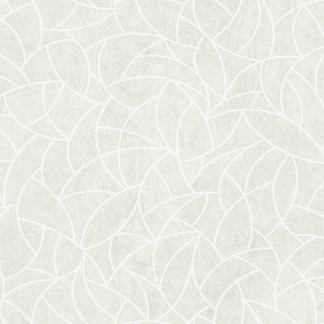Modern Crescent Moon Peel & Stick Wallpaper Peel and Stick Wallpaper RoomMates Roll Cream 