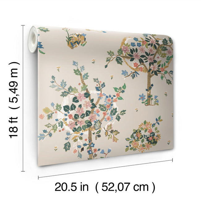 Flowering Peace Tree Peel & Stick Wallpaper Peel and Stick Wallpaper RoomMates   