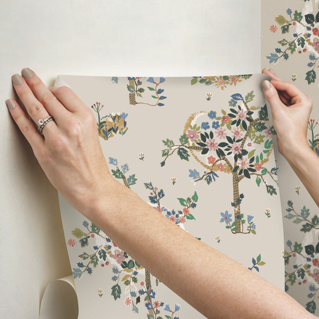 Flowering Peace Tree Peel & Stick Wallpaper Peel and Stick Wallpaper RoomMates   