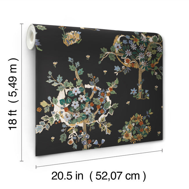 Flowering Peace Tree Peel & Stick Wallpaper Peel and Stick Wallpaper RoomMates   