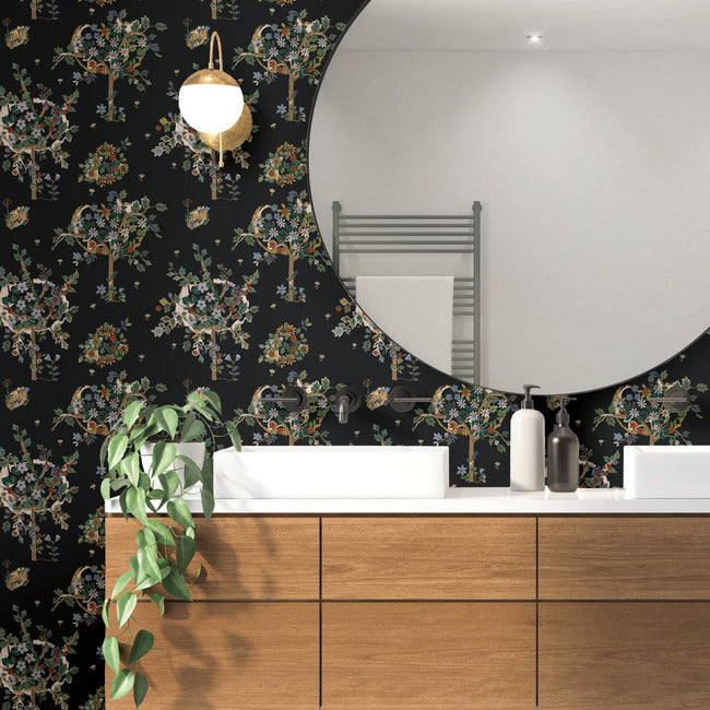 Flowering Peace Tree Peel & Stick Wallpaper Peel and Stick Wallpaper RoomMates   
