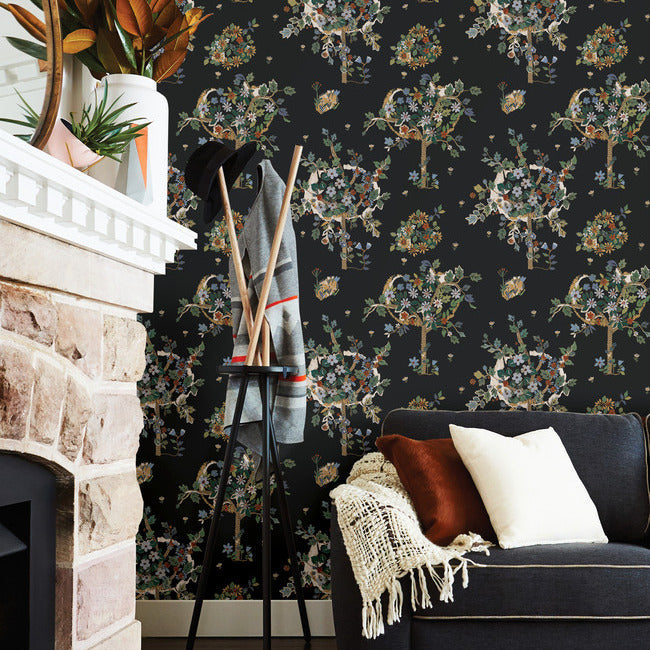 Flowering Peace Tree Peel & Stick Wallpaper Peel and Stick Wallpaper RoomMates   
