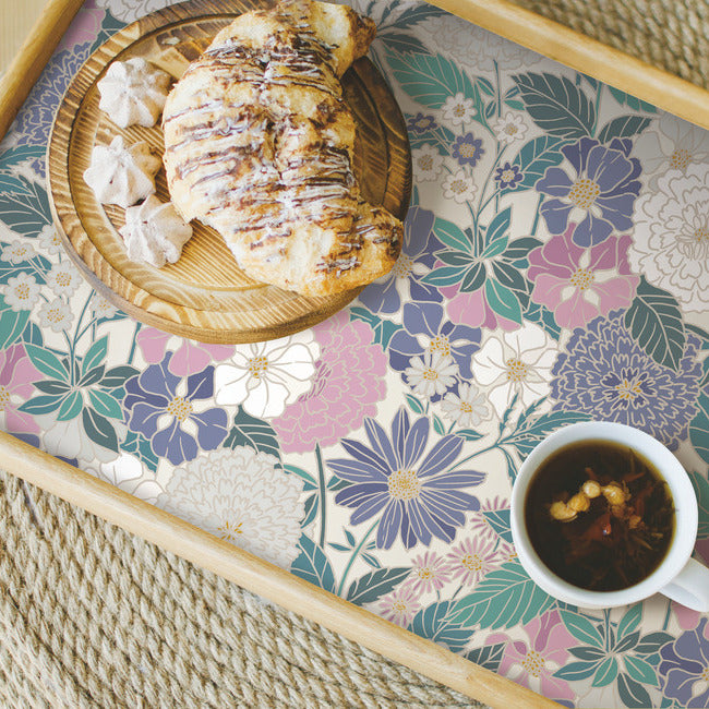 Bohemian Floral Peel & Stick Wallpaper Peel and Stick Wallpaper RoomMates   