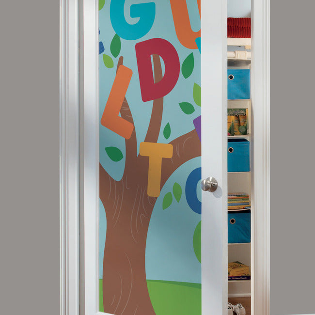 Alphabet Tree Peel & Stick Mural Wall Murals RoomMates   