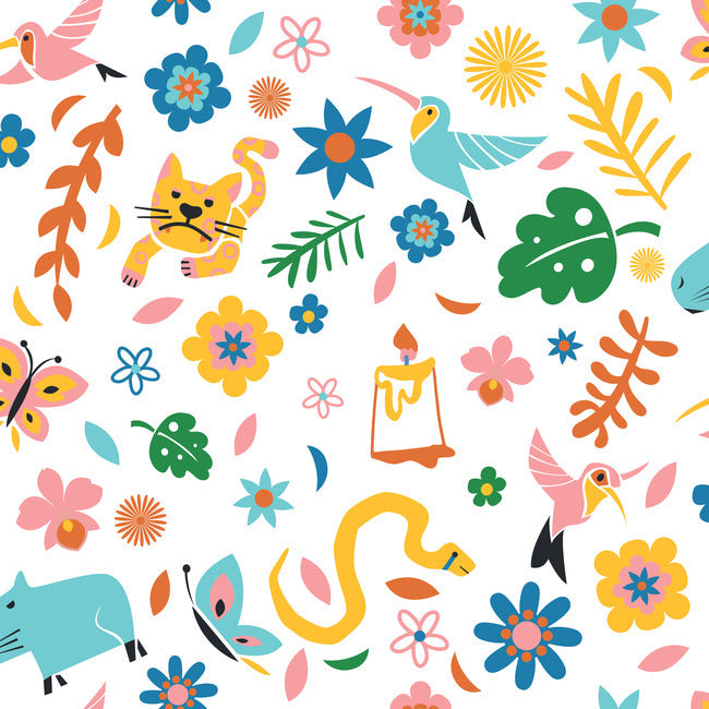 Disney’s Encanto Peel & Stick Wallpaper Peel and Stick Wallpaper RoomMates Roll Multicolor 