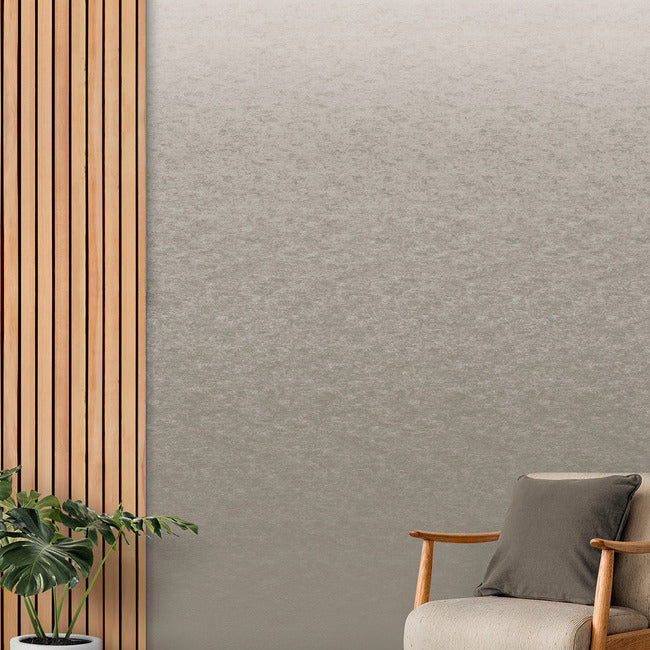 Aura Ombre Peel & Stick Wallpaper Mural Peel and Stick Wallpaper RoomMates Metallic Foil  