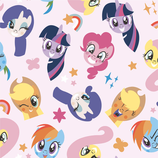 My Little Pony Toss Peel & Stick Wallpaper Peel and Stick Wallpaper RoomMates Roll  