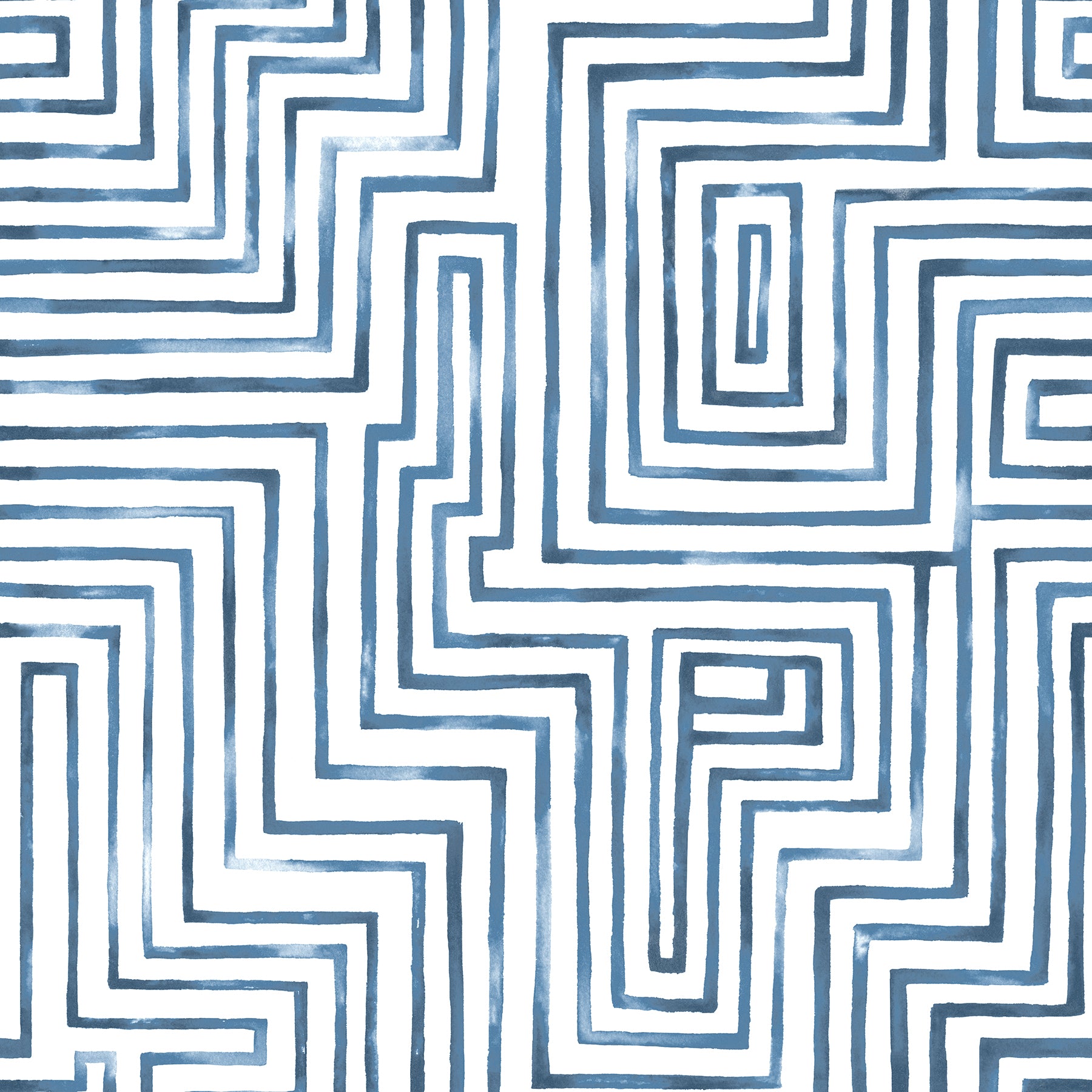 Warren Peel and Stick Wallpaper Peel and Stick Wallpaper RoomMates Roll Blue 