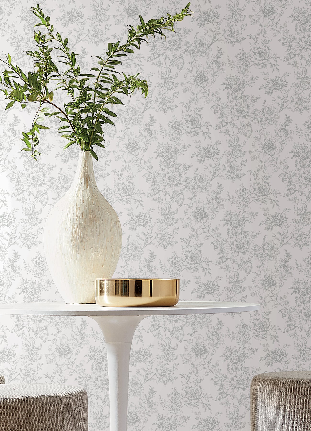 Wren Peel and Stick Wallpaper Peel and Stick Wallpaper RoomMates   
