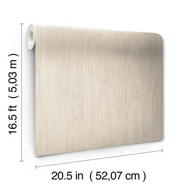 Cherry Wood Peel & Stick Wallpaper Peel and Stick Wallpaper RoomMates   