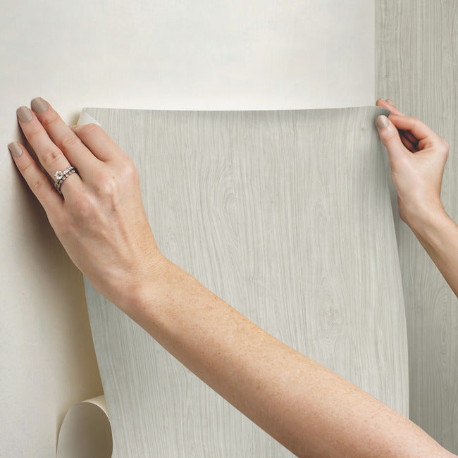 Cherry Wood Peel & Stick Wallpaper Peel and Stick Wallpaper RoomMates   